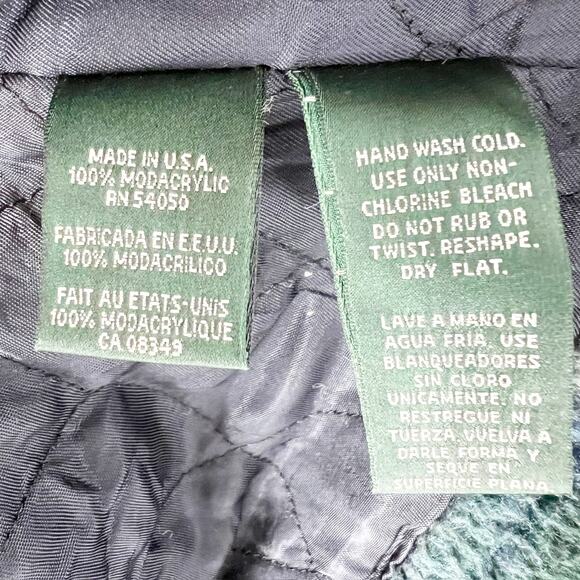 Lauren Ralph Lauren Women's Green Plaid Utility Button Down Jacket Size SP - Picture 4 of 4